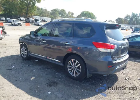 2014 Nissan Pathfinder Sl из США, поврежденный, VIN 5N1AR2MN6EC654790